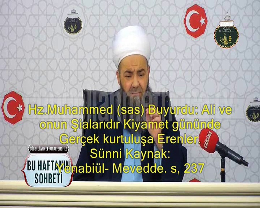 CÜPPELİYE GÖRE İSLAMIN 73 FIKRASININ EN ŞERLİSİ ŞİİLERDİR