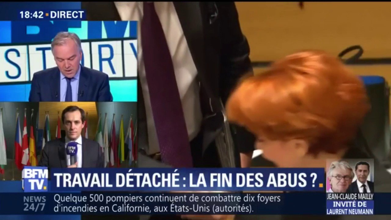 "Derrière le détachement des travailleurs, il y a en réalité le détachement des travailleurs clandestins", dit Bay