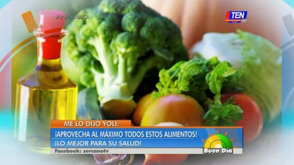 Alimentos que debes aprovechar al máximo