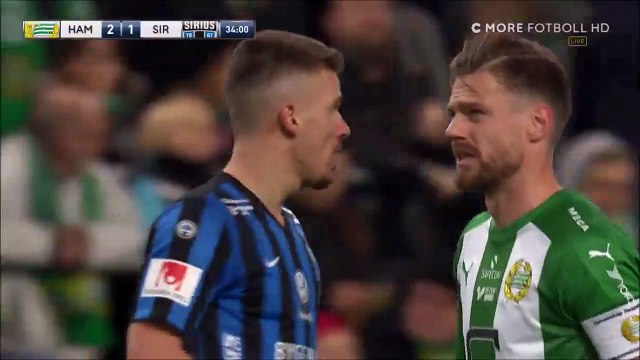 2-1 Shkodran Maholli Goal Sweden Allsvenskan - 23.10.2017 Hammarby IF 2-1 Sirius IK