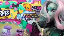 Shopkins Monster High Vinyl Dolls Opening Shopkins Blind Bags Surprise Eggs Shopkins Toys and Dolls