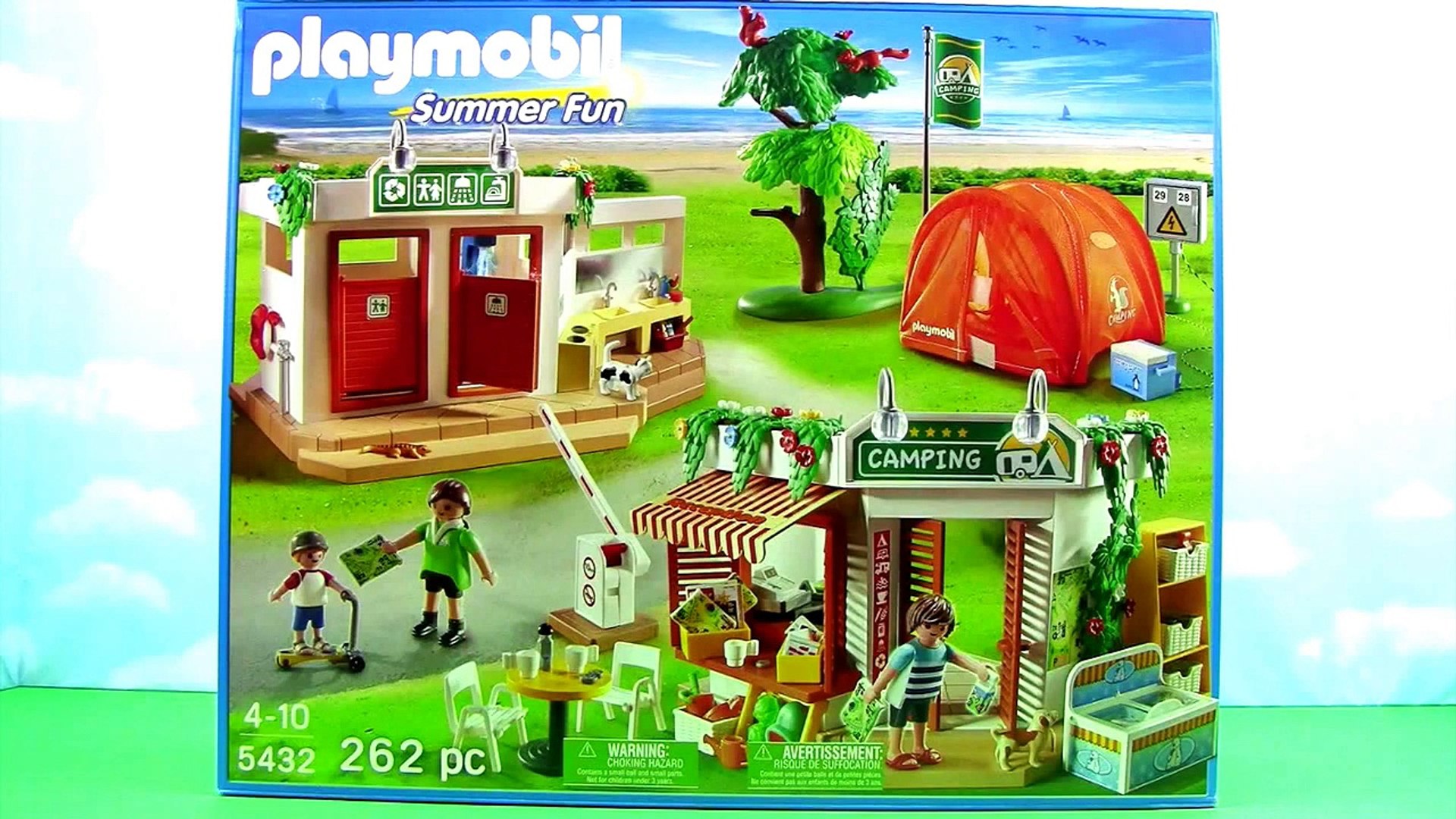 playmobil camping set 5432