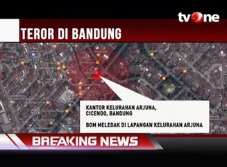 Kronologi Ledakan Bom Panci di Cicendo Bandung