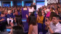 Ellen Gives Her Studio Audience a Pop Quiz