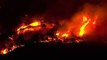 Wildfires Seen by Night in Northern Italy