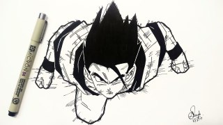 Drawing Gohan Dragonball Super [Speed Drawing HD]
