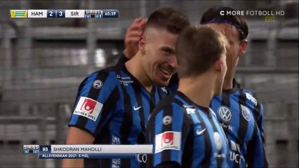 2-3 Shkodran Maholli Goal Sweden  Allsvenskan - 23.10.2017 Hammarby IF 2-3 Sirius IK