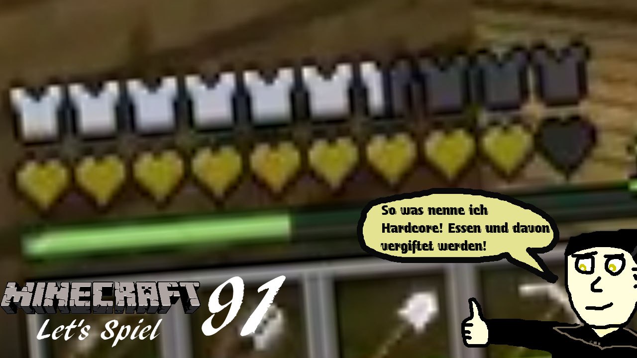 Minecraft 'Let's Spiel' (Let's Play) 91: Hardcore Essnummer