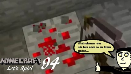 Minecraft "Let's Spiel" (Let's Play) 94: Eine weitere Erzsuche