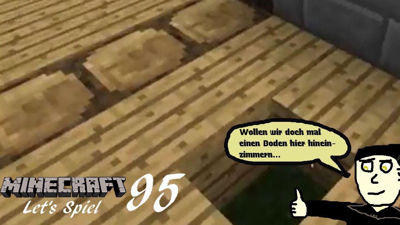 Minecraft 'Let's Spiel' (Let's Play) 95: Kurze Bauernhausbearbeitung