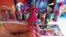 Trolls Movie Easter Surprise Eggs - Cups - Bags - Figures - Stickers - Tattoos - Magnet.