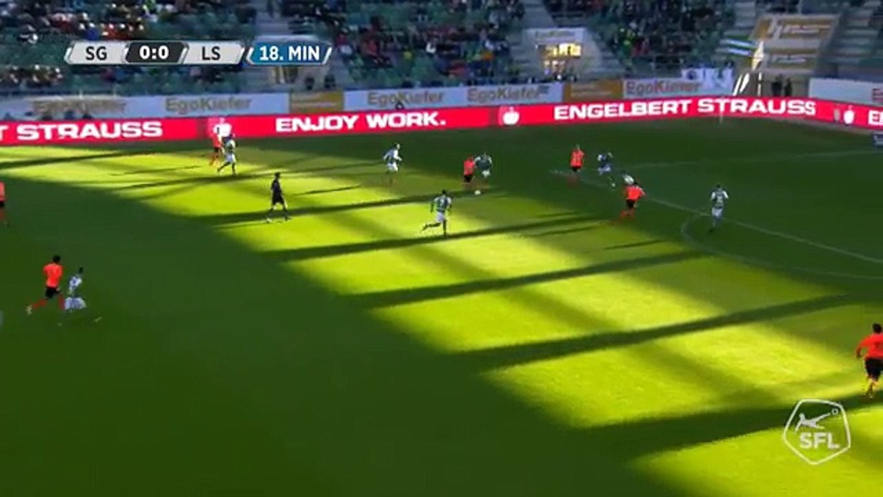 Sankt Gallen 0:1 Lausanne (Swiss Super League 22 October 2017)