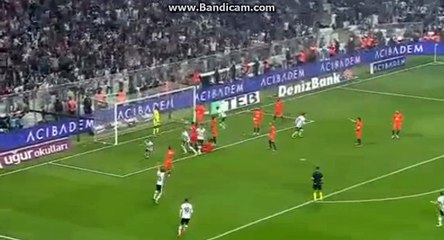Dusko Tosic Goal HD - Besiktas 1-1 Basaksehir 23.10.2017