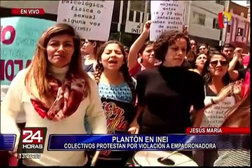 Convocan plantón frente al INEI para exigir justicia tras caso de violación a empadronadora