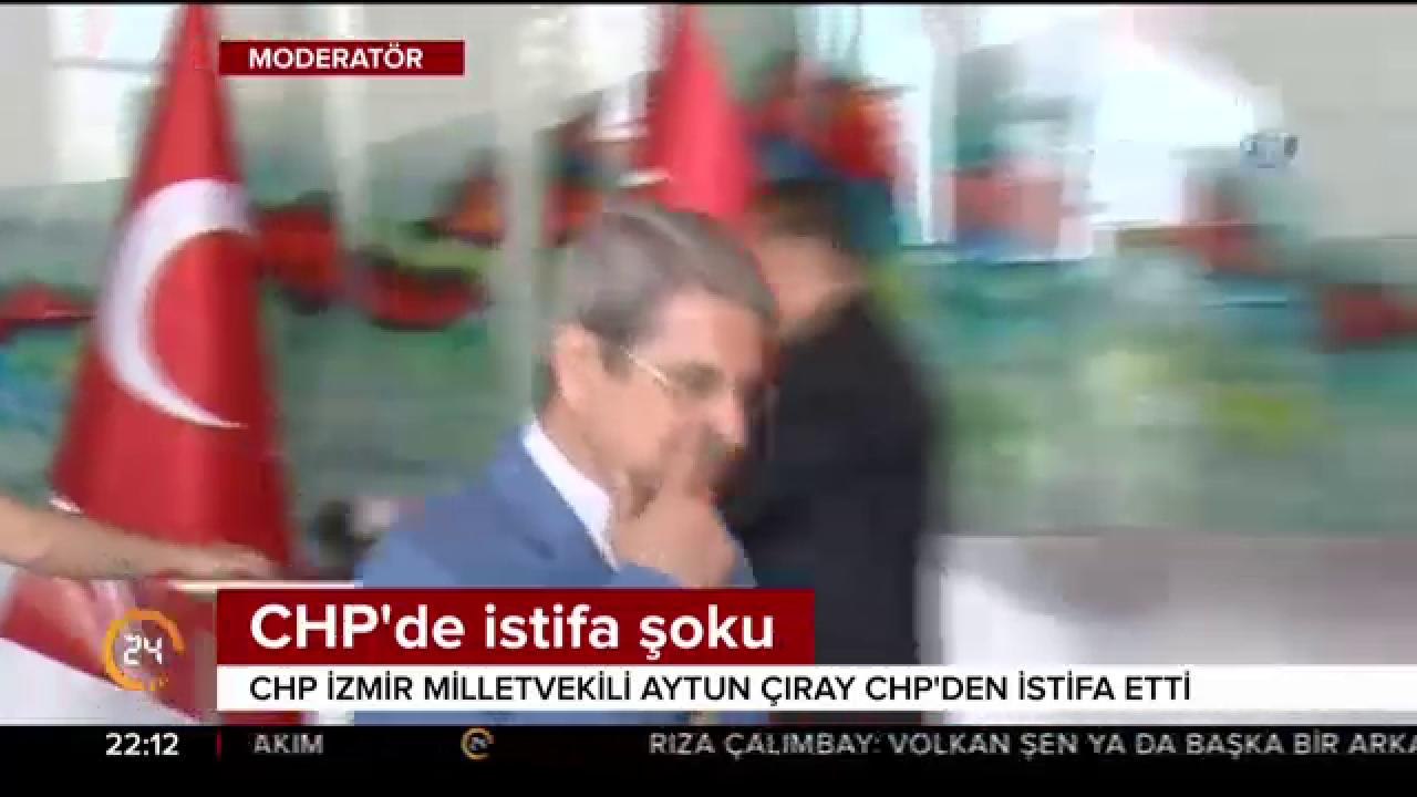 CHP'de istifa şoku