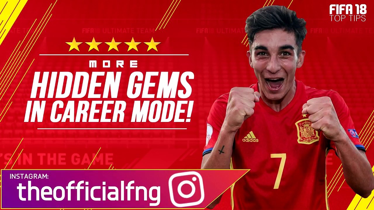 FIFA 18 TOP TIPS! - 12 MORE HIDDEN GEMS IN FIFA 18 CAREER MODE!!!