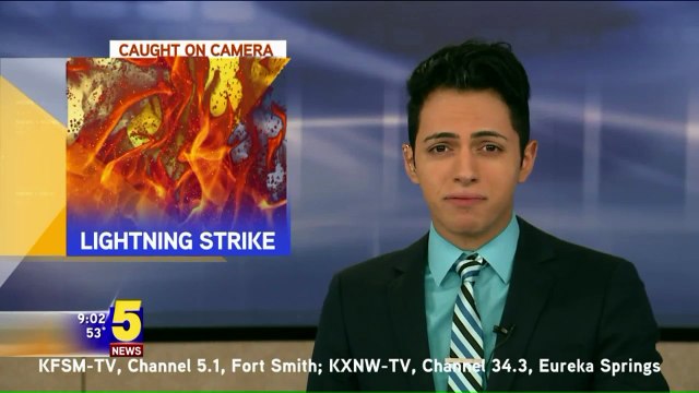 Lightning Strikes Propane Tanks at Arkansas Resort