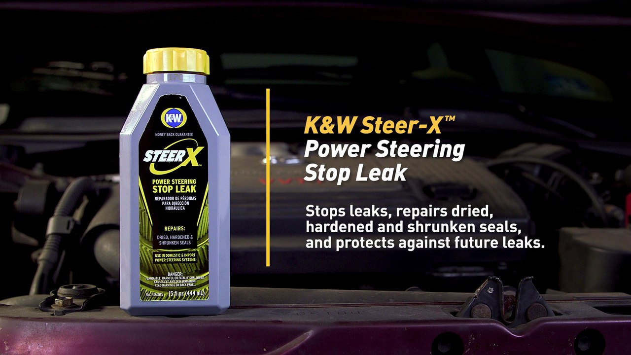 How to Fix a Power Steering Leak with K&W® STEER-X™ Power Steering Stop Leak