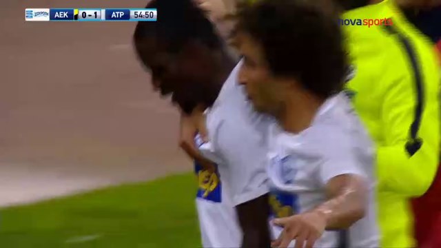 0-1 Abiola Dauda Goal - AEK Athens FC 0 - 1 Atromitos - 23.10.2017