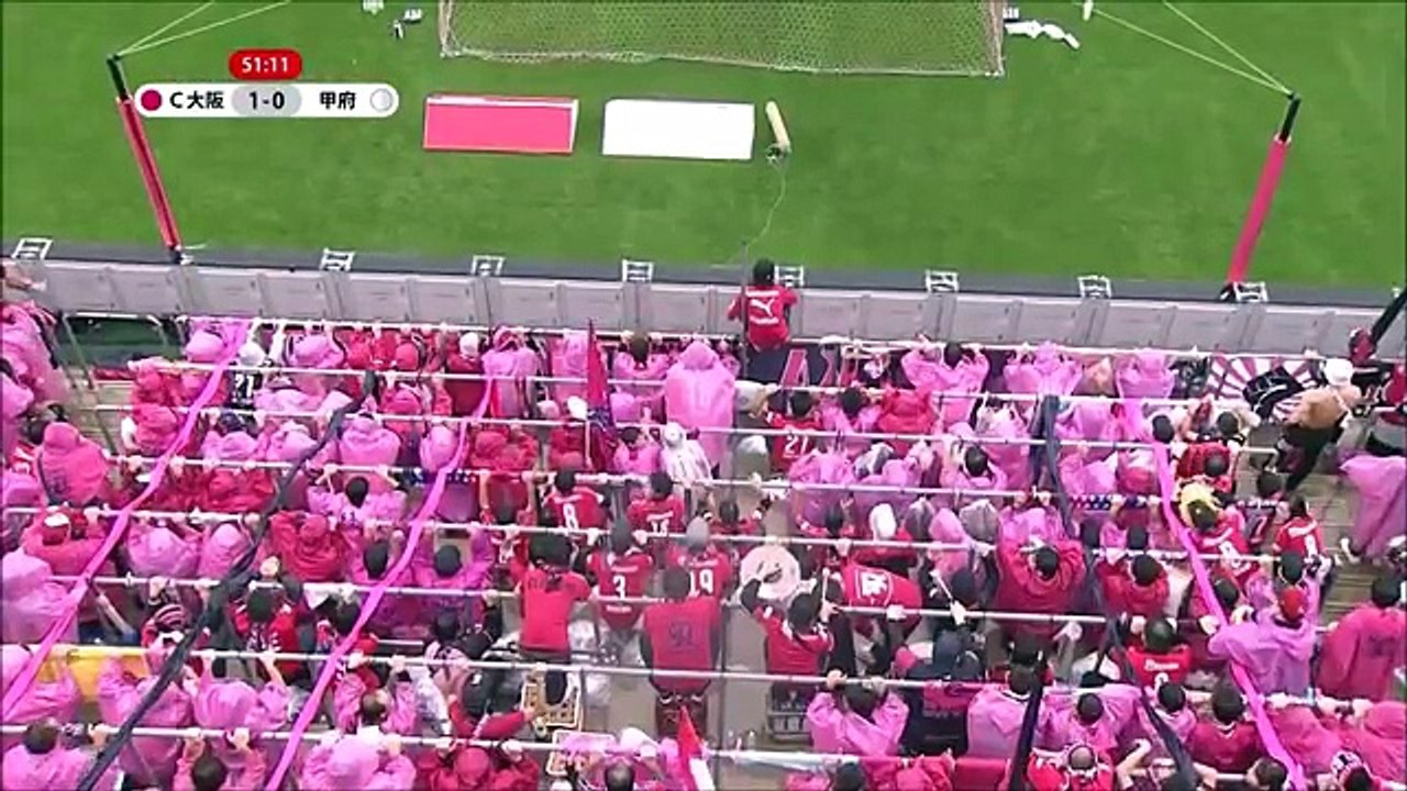 Cerezo Osaka 2:0 Kofu (Japanese J League. 21 October 2017)