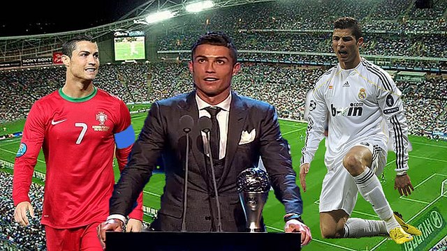 البرتغالي كريستيانو رونالدو يفوز بجائزة الفبفا لأفضل لاعب في العالم 23-10-2017