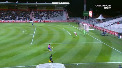 Qazim Laci Goal HD - AC Ajaccio 2-0 GFC Ajaccio  23.10.2017