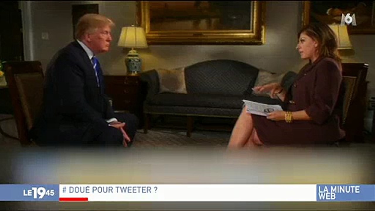 Donald Trump très fier de ses tweets considère que c'est grâce au réseau social qu'il est devenu Président - Regardez