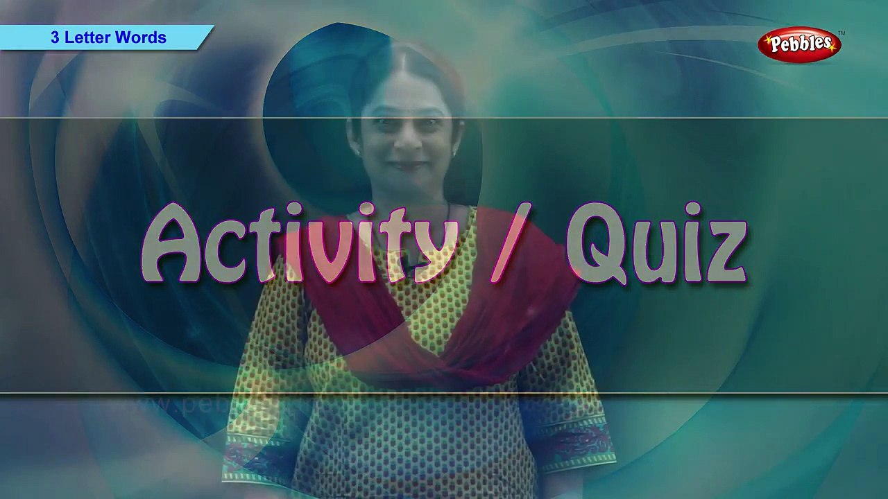 3 Letter Words | Three Letter Phonics Words | Sight Words | Pre School Kindergarten