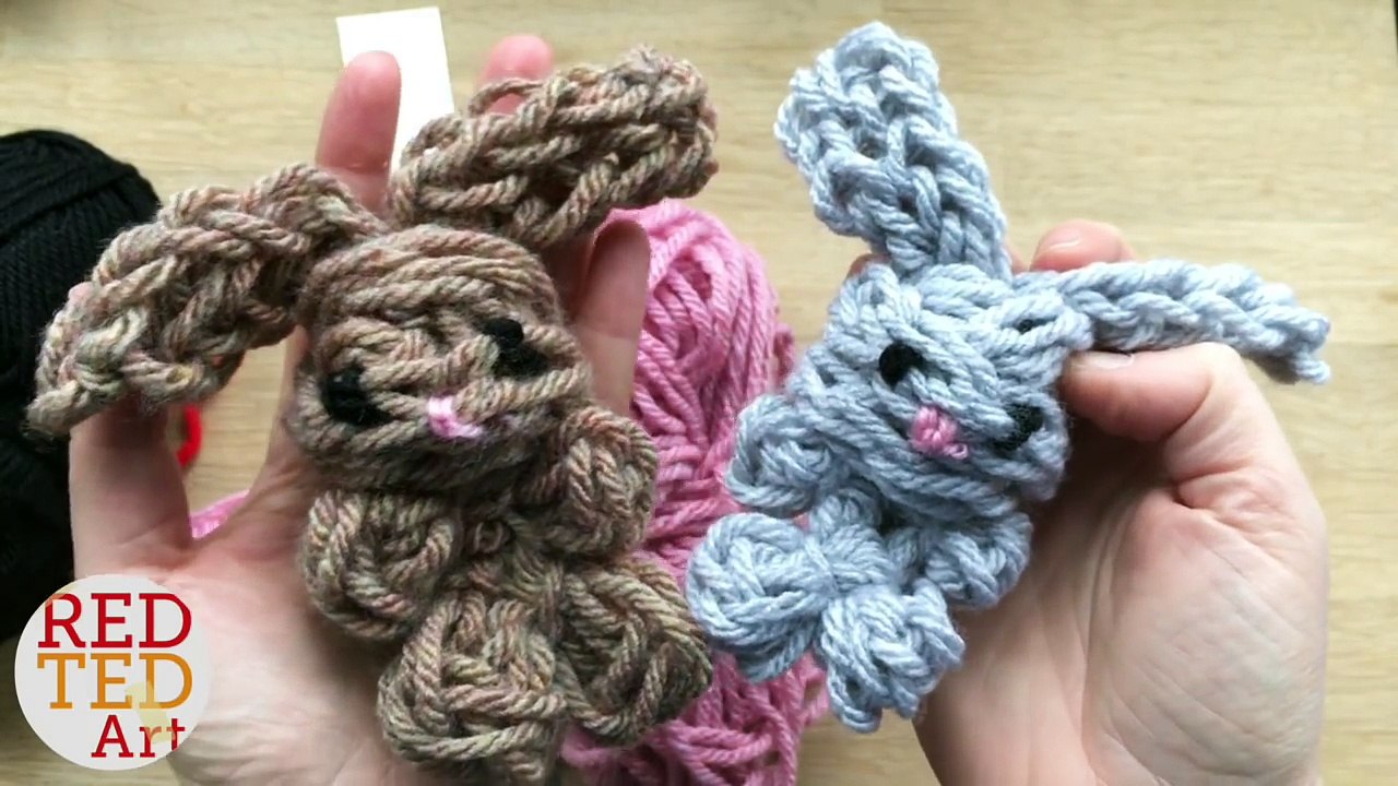 How to Finger Knitting - Red Ted Art - Kids Crafts