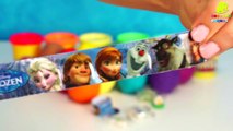 16 HUEVOS SORPRESA de plastilina PLAY DOH - Juguetes infantiles de Inside Out, Frozen, Minions y más
