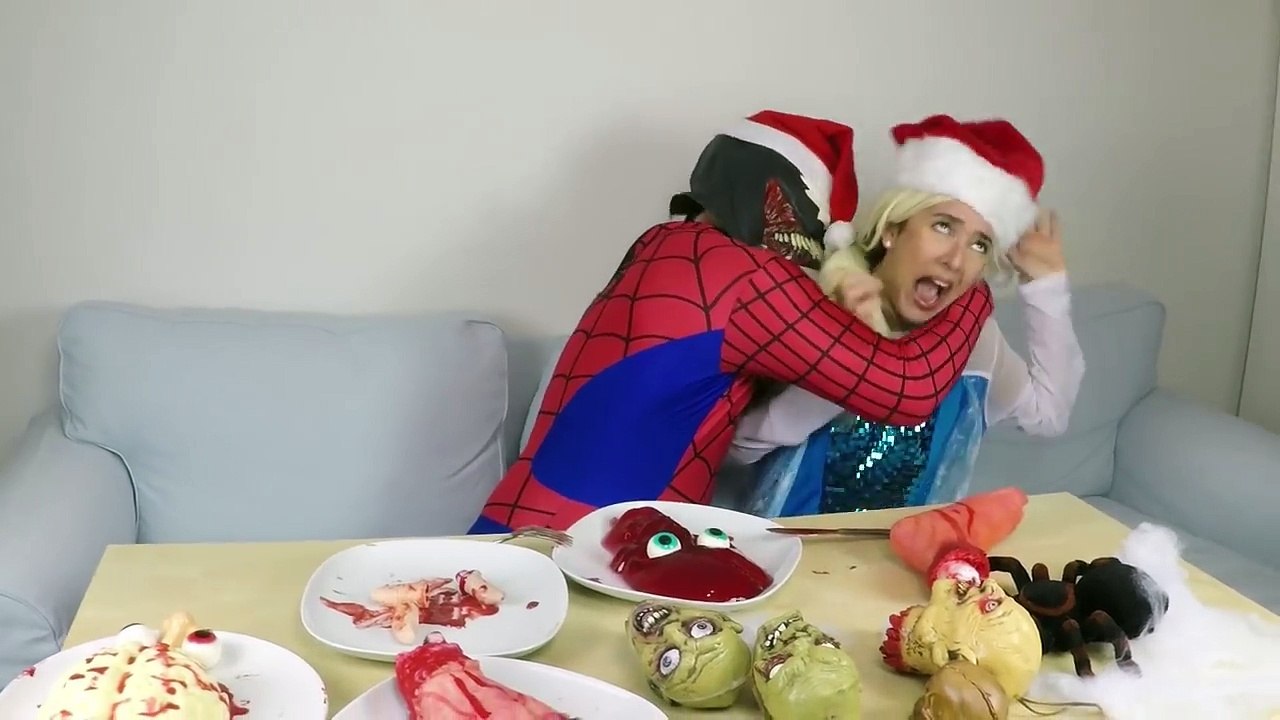 Halloween Ideas! Eating FINGER FOOD Insects Brain ASMR Tik Dinner!