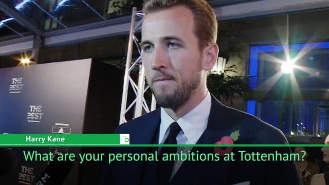 Kane aims to be world's best player at Tottenham
