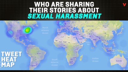 Watch "Me Too" Spread Worldwide As Women Speak Out