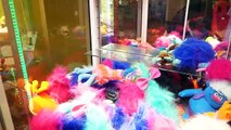 Winning Trolls Movie Plush On The CLAW MACHINE || ✡ Beating The Arcade ✡