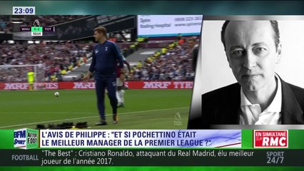 Auclair : "Pochettino est le meilleur entraîneur de Premier League"