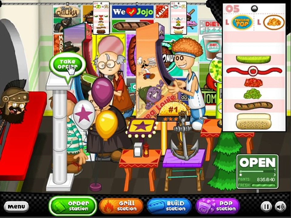 Papas Hot Doggeria Rank 58 Papa Louie Unlocked!