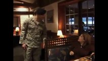 Airman, Home Early, Surprises His Mom at Dinner