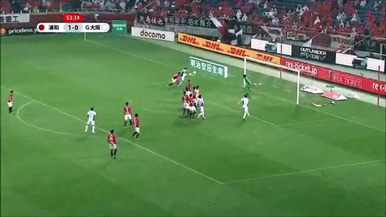 Urawa 1:1 Gamba Osaka (Japanese J League. 21 October 2017)