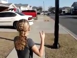 Father, Home on Leave,  Surprises Daughter