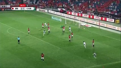 Urawa 2:2 Gamba Osaka (Japanese J League. 22 October 2017)