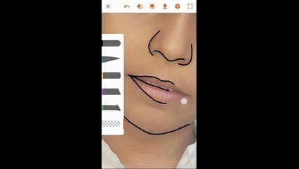 How to Make Vector portrait (Cartoon) in Android - Adobe illustration Draw HD Tutorial