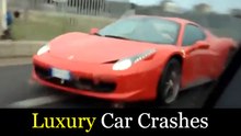 Acidentes Idiotas Em Carros De Luxo