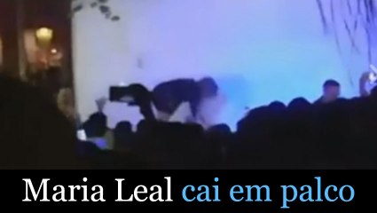 Queda De Maria Leal Na Discoteca Pride Em Fafe