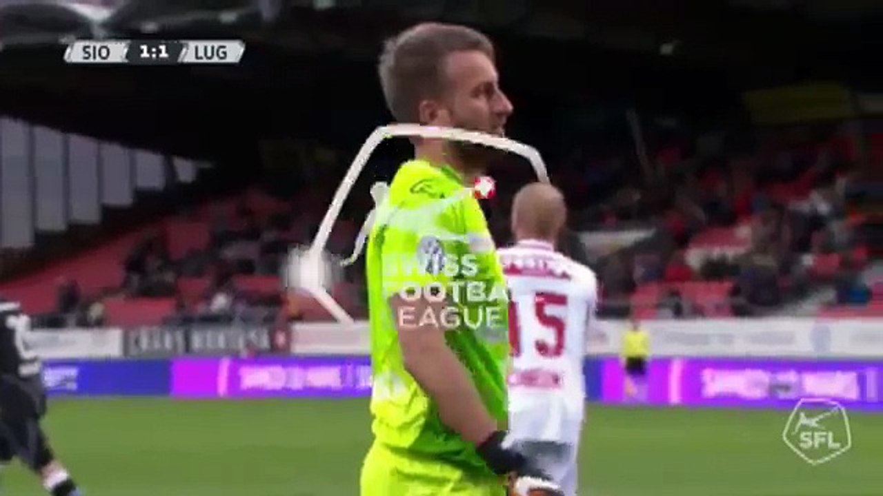 Sion 2:1 Lugano (Swiss Super League 22 October 2017)