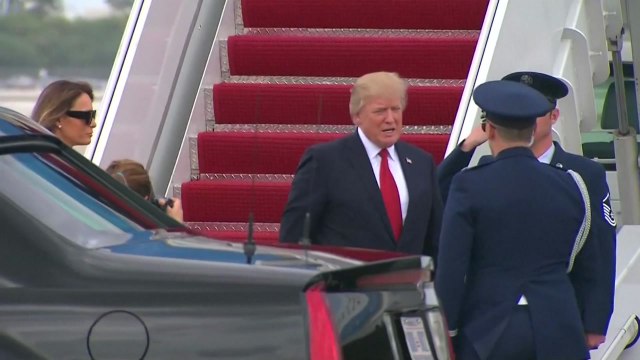 백악관 트럼프, 北 평화적 해결 추구...韓에서만 국회연설 / YTN