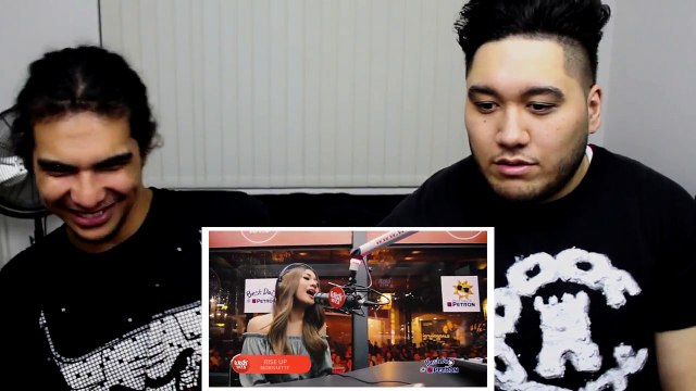Morissette Amon performs Rise Up LIVE on Wish 107.5 Bus REACTION!!!