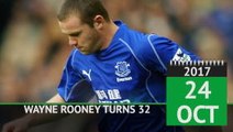 Born this day... Wayne Rooney turns 32