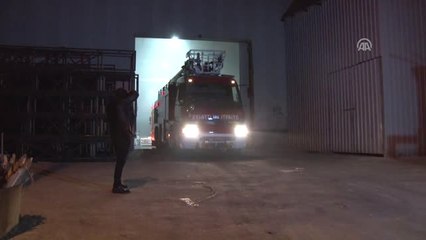 Konya'da Alüminyum Fabrikasında Yangın Çıktı