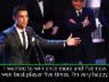 Best Player Award a 'beautiful career moment' - Ronaldo