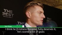 Ronaldo deserves Best FIFA Award - Kroos